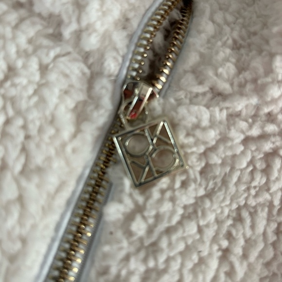 Calvin Klein cozy Teddy fleece jacket Size M - Picture 6 of 7